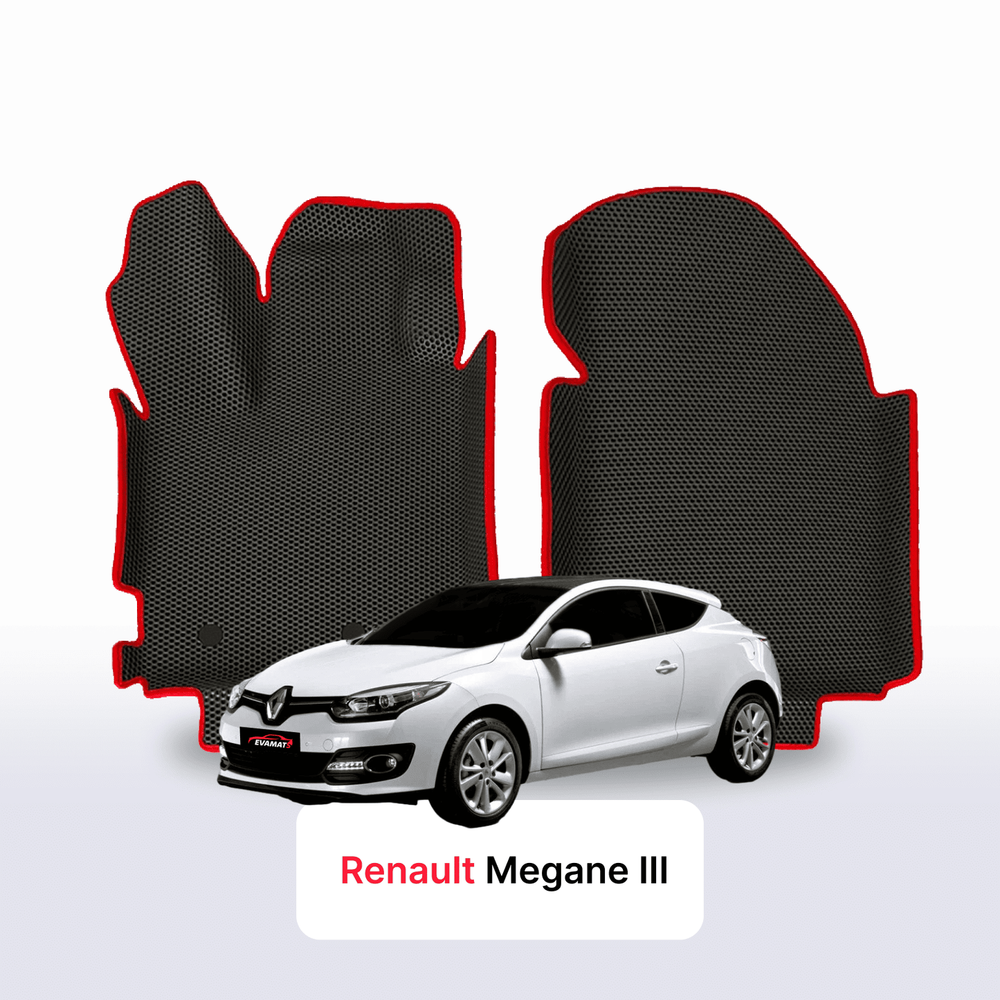 Car mats EVA for Renault Megane 3 gen 2008-2016 year HATCHBACK 3 door