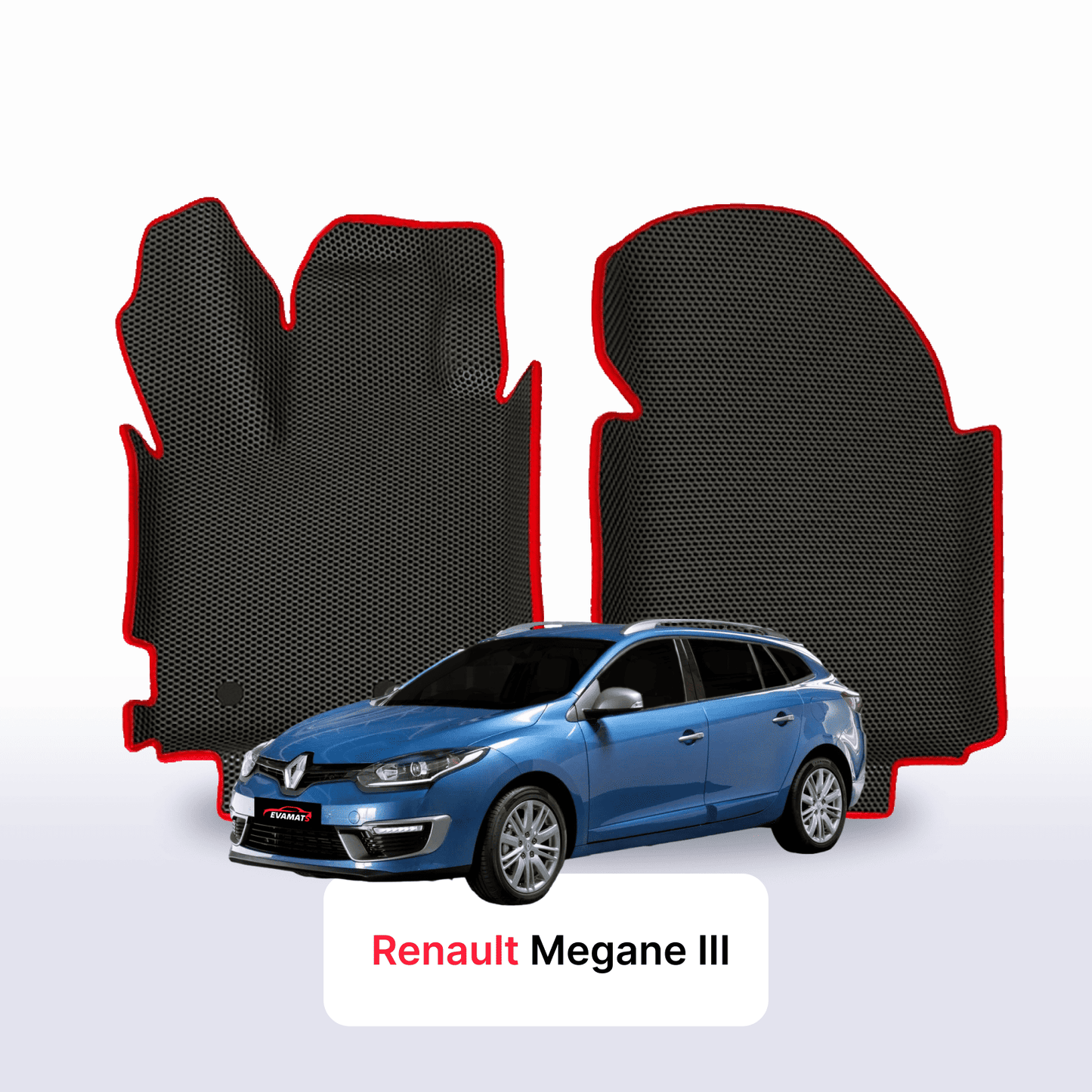 Car mats EVAMATS for Renault Megane 3 gen 2008-2016 year STATION WAGON