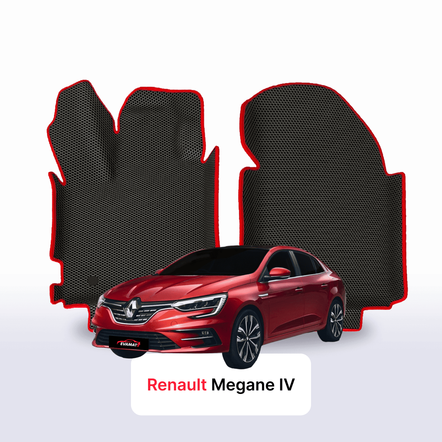 Car mats EVAMATS for Renault Megane 4 gen 2016-2025 year SEDAN
