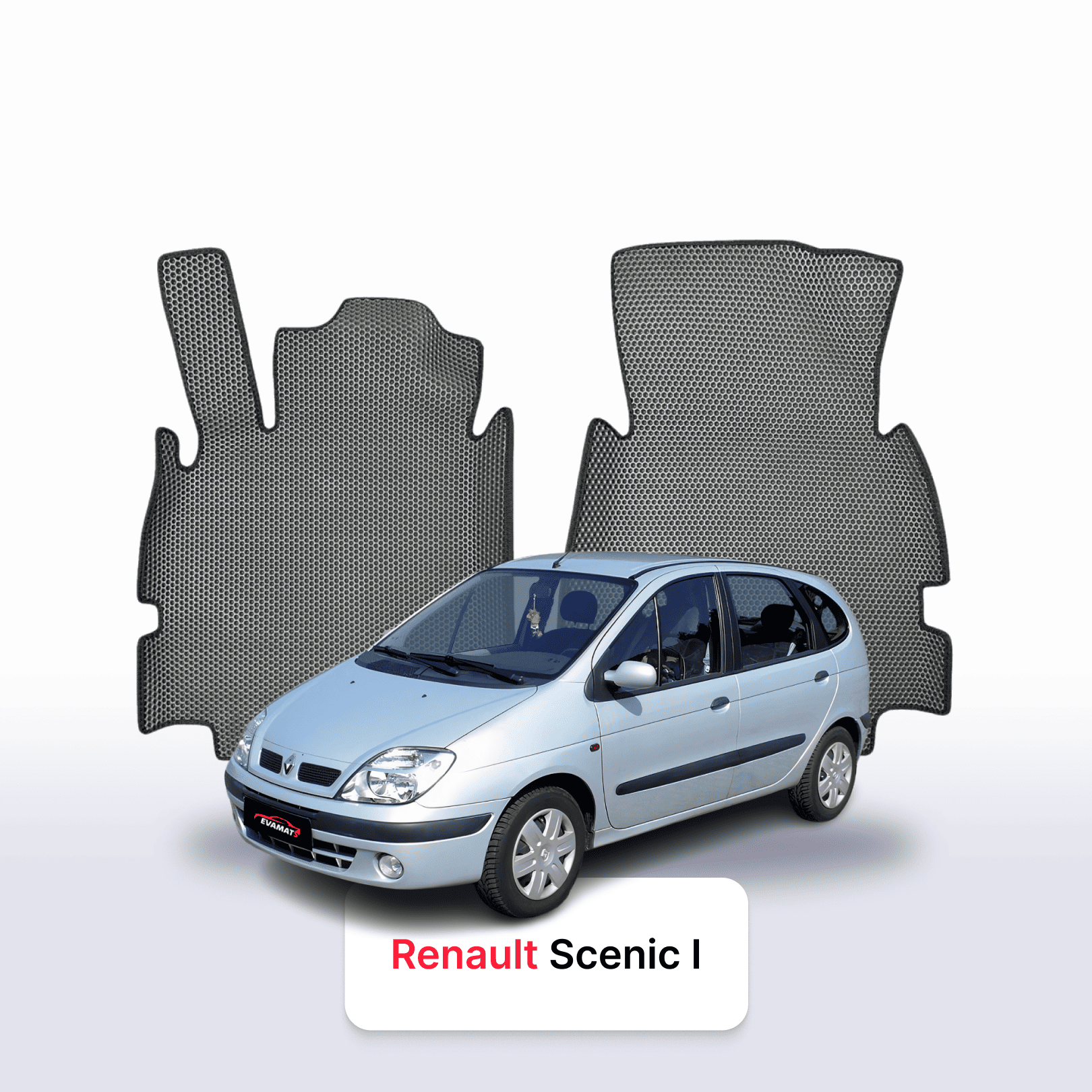 Car mats EVAMATS for Renault Scenic 1 gen 1996-2003 year MINIVAN