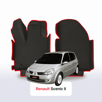 Car mats EVAMATS for Renault Scenic 2 gen 2003-2009 year MINIVAN
