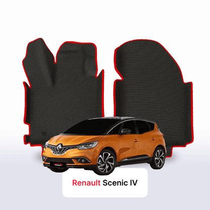Car mats EVAMATS for Renault Scenic 4 gen 2016-2022 year MINIVAN