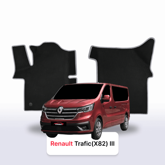 Car mats EVAMATS for Renault Trafic SPACECLASS 3 gen 2014-2025 year BUS