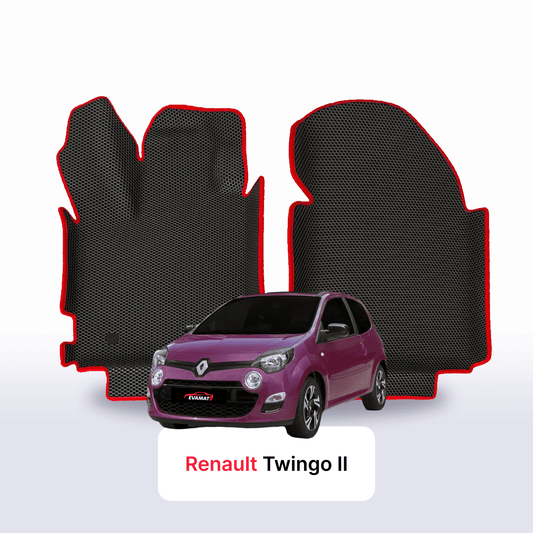 Car mats EVAMATS for Renault Twingo 2 gen 2007-2014 year HATCHBACK 3 door