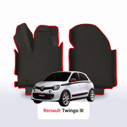 Car mats EVAMATS for Renault Twingo 3 gen 2014-2025 year HATCHBACK 3 door