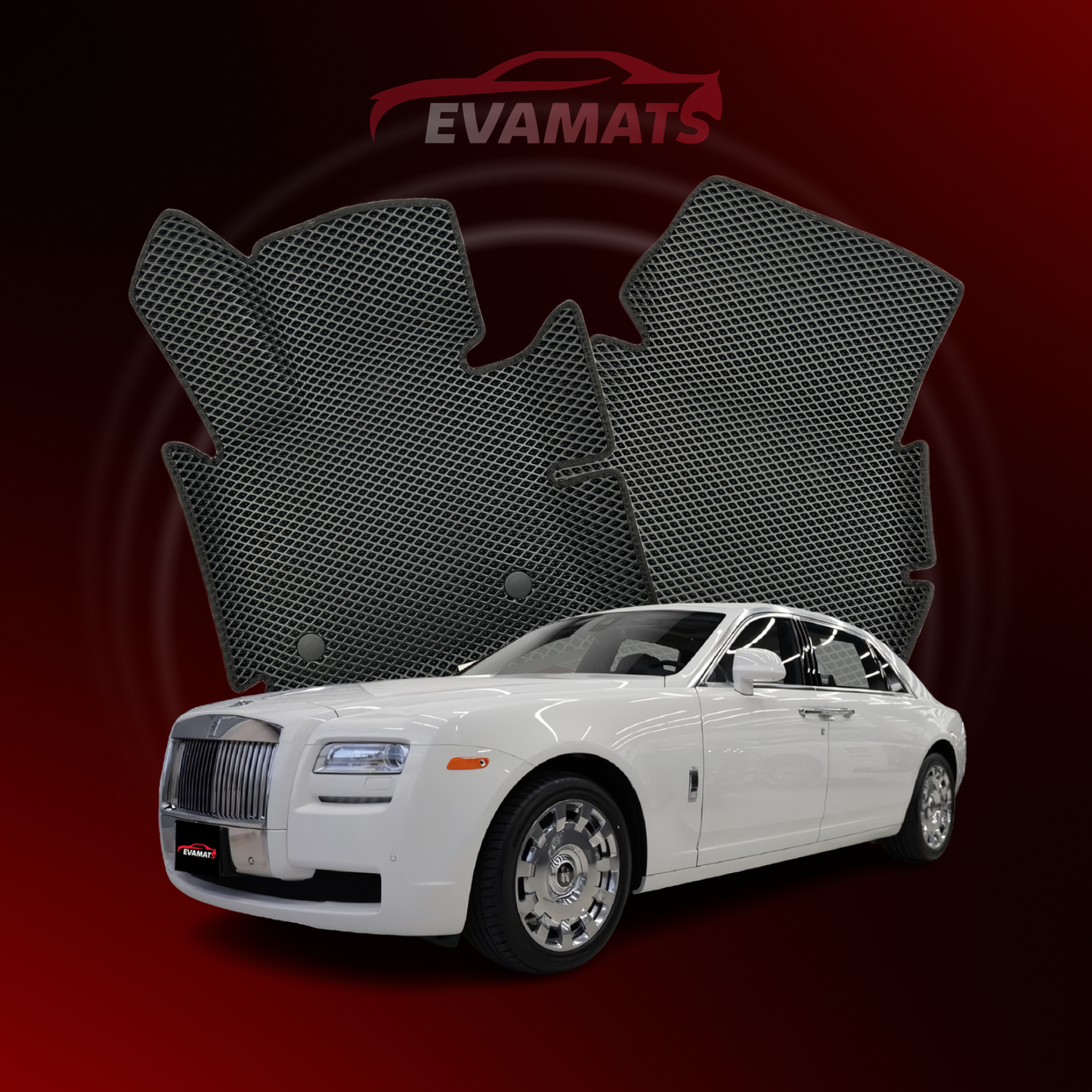 Car mats EVAMATS for Rolls-Royce Ghost 1 gen 2010-2014 year LONG SEDAN