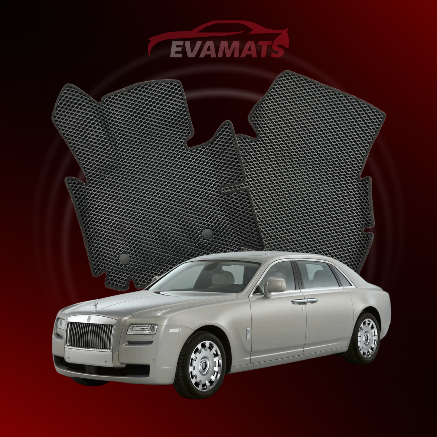 Autokoberce EVAMATS pre Rolls-Royce Ghost 1 gen 2010-2014 ročník SEDAN