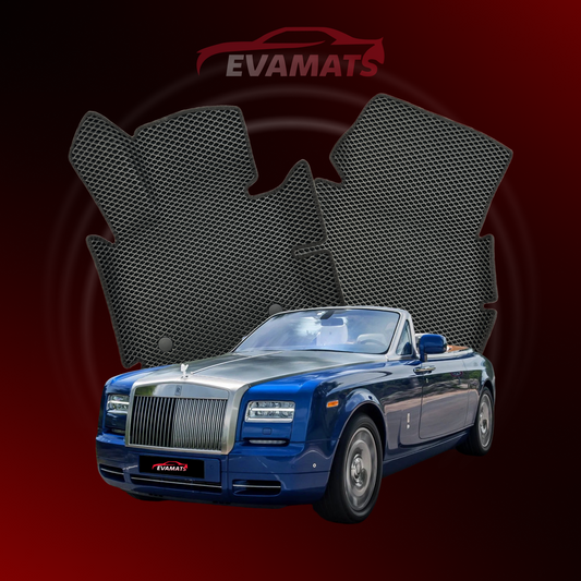 Tapis de voiture EVAMATS pour Rolls-Royce Phantom 7 gen 2003-2017 année CABRIO