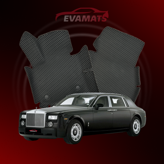 Tappetini per auto EVAMATS per Rolls-Royce Phantom 7 gen 2003-2017 anno BERLINA LUNGA