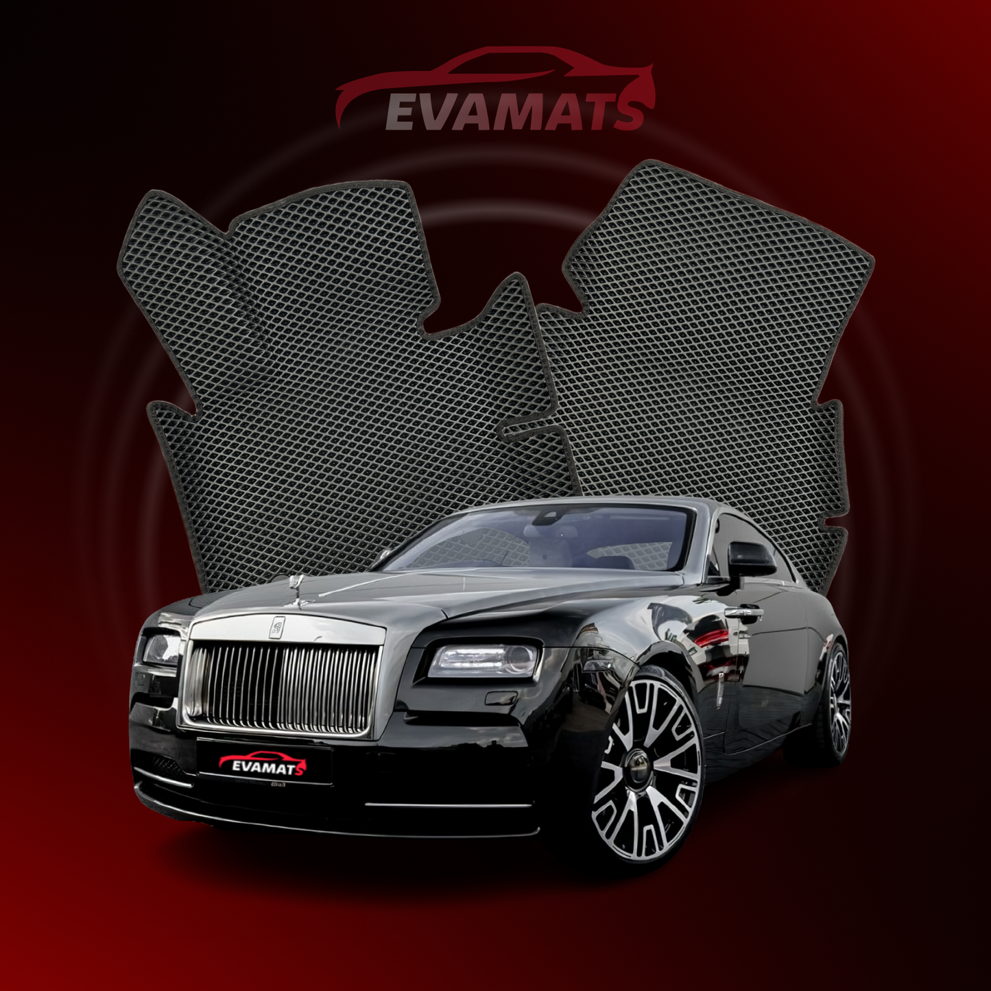 Car mats EVAMATS for Rolls-Royce Wraith 1 gen 2013-2023 year COUPE