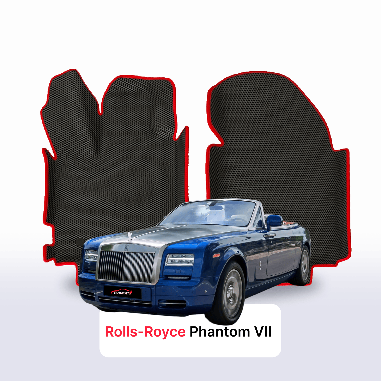 Car mats EVA for Rolls-Royce Phantom 7 gen 2003-2017 year CABRIO