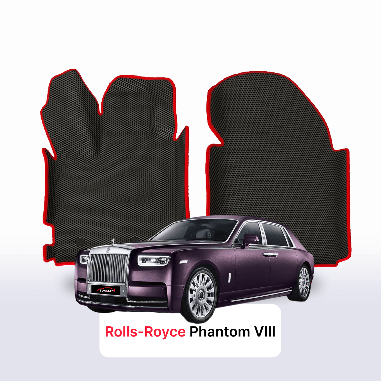 Car mats EVAMATS for Rolls-Royce Phantom 8 gen 2017-2025 year SEDAN