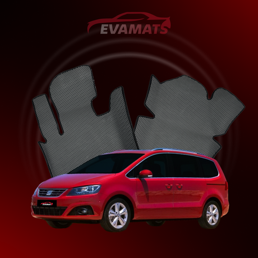 Car mats EVAMATS for SEAT Alhambra 2 gen 2010-2020 year MINIVAN