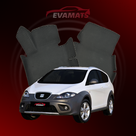 Car mats EVAMATS for Seat Altea 1 gen 2004-2015 year MINIVAN Freetrack