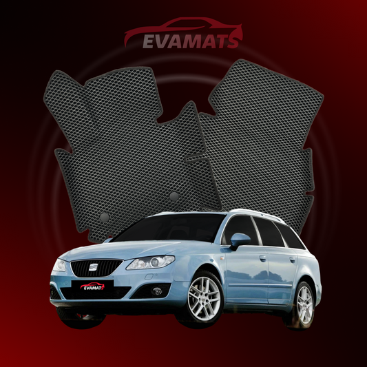 Autokoberce EVAMATS pro SEAT Exeo 1 gen 2008-2013 rok STATION WAGON