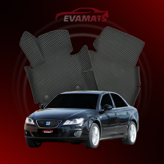 Car mats EVAMATS for SEAT Exeo 1 gen 2008-2013 year SEDAN