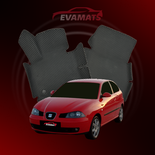 Tapis de voiture EVAMATS pour SEAT Ibiza 3 génération 2001-2008 année HATCHBACK 3 portes