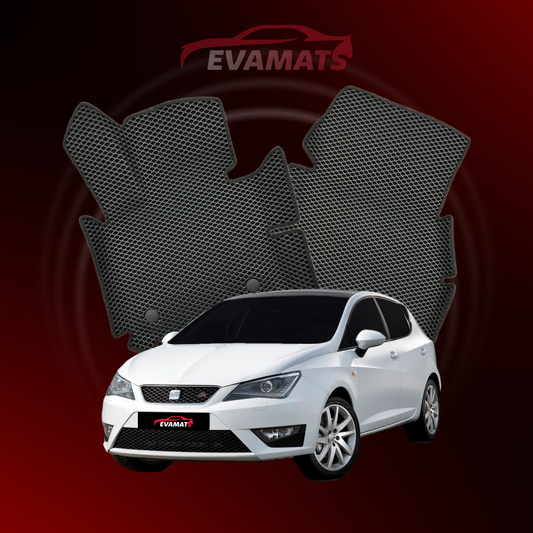 Car mats EVAMATS for SEAT Ibiza 4 gen 2008-2017 year HATCHBACK 5 door