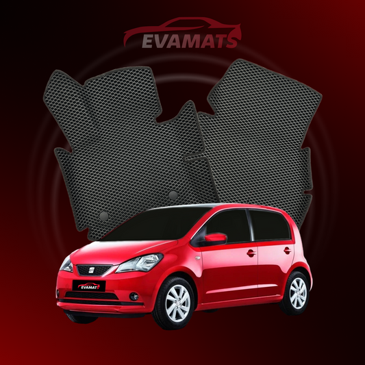 Car mats EVAMATS for SEAT Mii 1 gen 2011-2025 year HATCHBACK 5 door