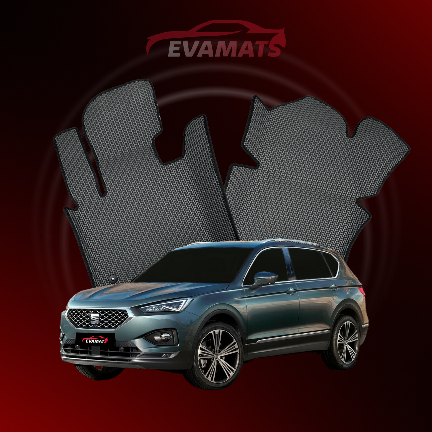 Tapis de voiture EVAMATS pour SEAT Tarraco 1 génération 2018-2025 année SUV