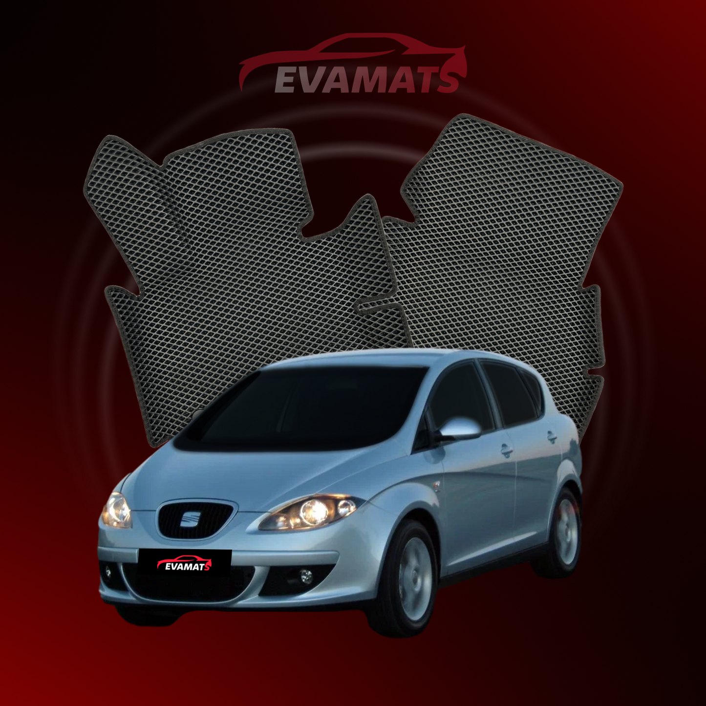 Tapis de voiture EVAMATS pour SEAT Toledo 3 génération 2004-2009 année HATCHBACK 5 portes