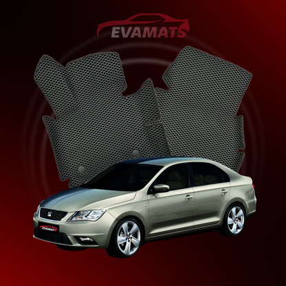 Alfombrillas EVAMATS para SEAT Toledo 4ª generación año 2012-2019 LIFTBACK