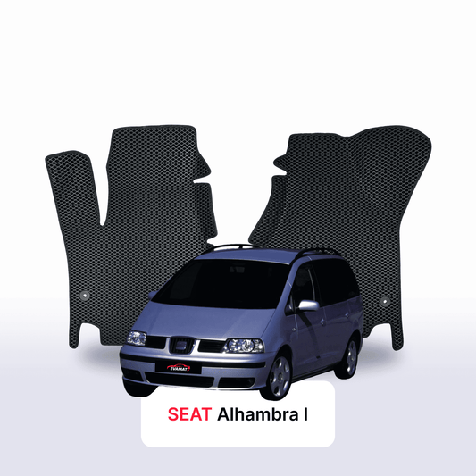 Car mats EVAMATS for SEAT Alhambra 1 gen 1996-2010 year MINIVAN