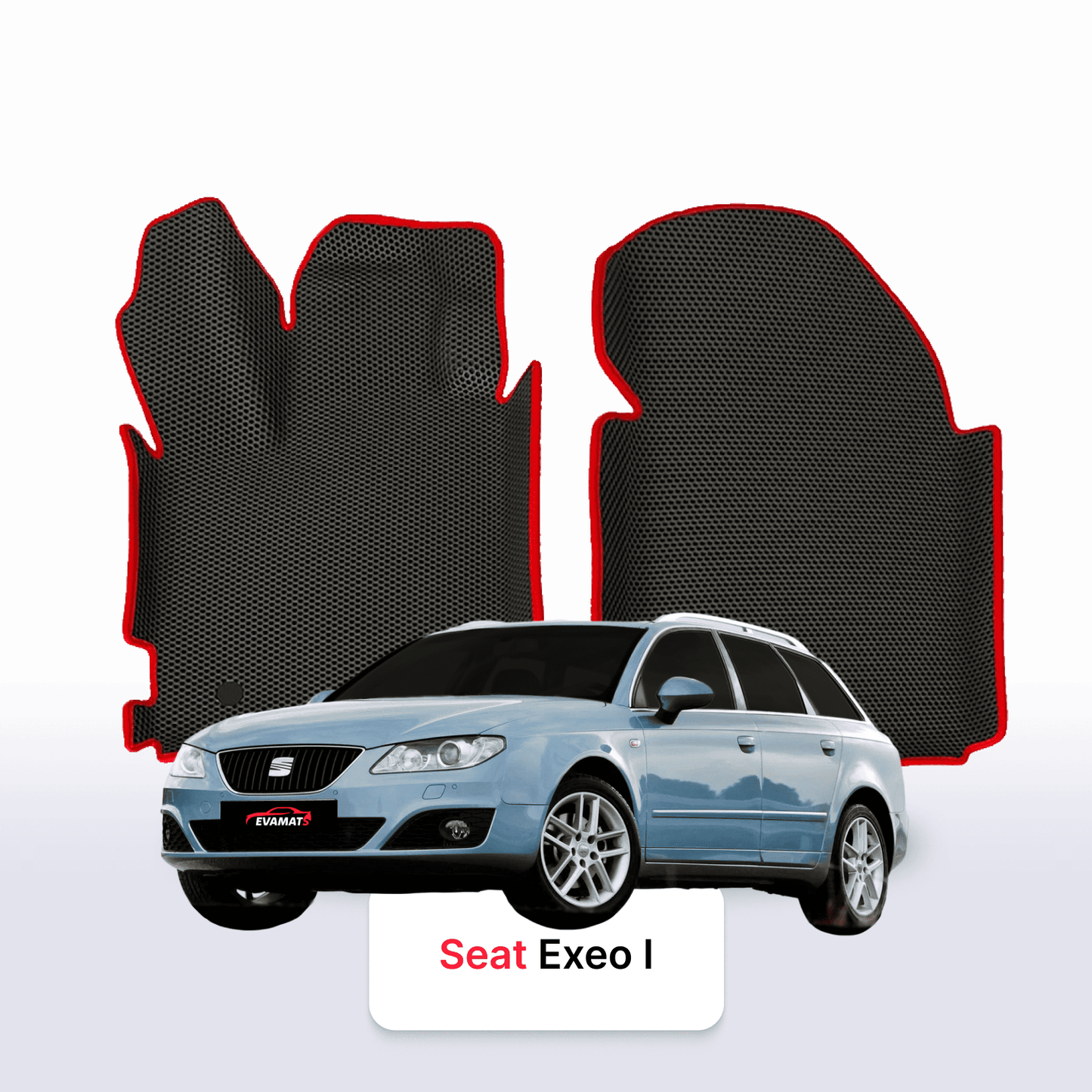 Car mats EVAMATS for SEAT Exeo 1 gen 2008-2013 year STATION WAGON