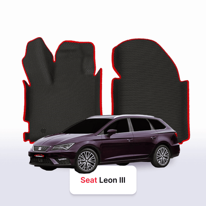 Car mats EVAMATS for SEAT Leon 3 gen 2012-2020 year STATION WAGON
