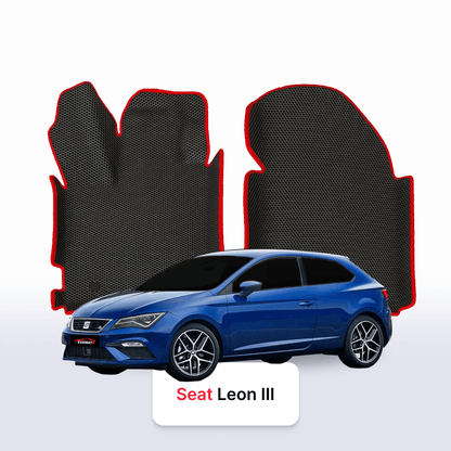 Car mats EVAMATS for SEAT Leon 3 gen 2012-2020 year HATCHBACK 3 door