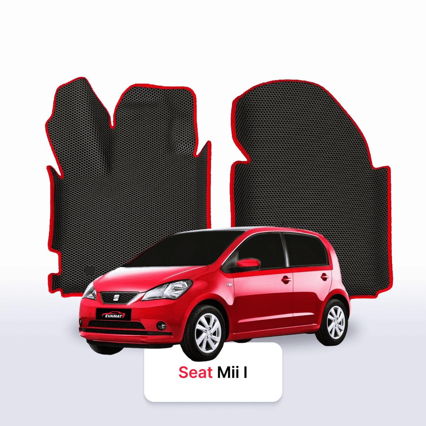 Car mats EVAMATS for SEAT Mii 1 gen 2011-2019 year HATCHBACK 5 door