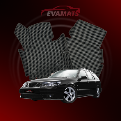 Autokoberce EVAMATS pre Saab 9-5 1 gen 1997-2010 rok STATION WAGON