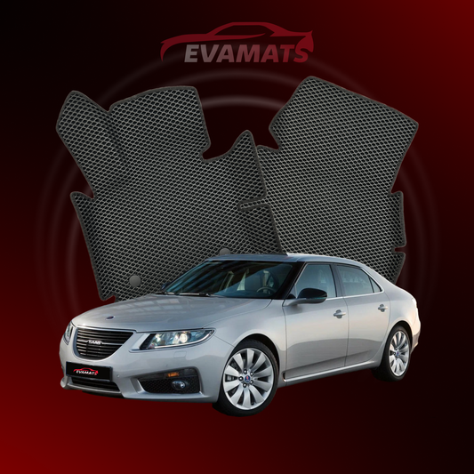 Car mats EVAMATS for Saab 9-5 2 gen 2010-2012 year SEDAN