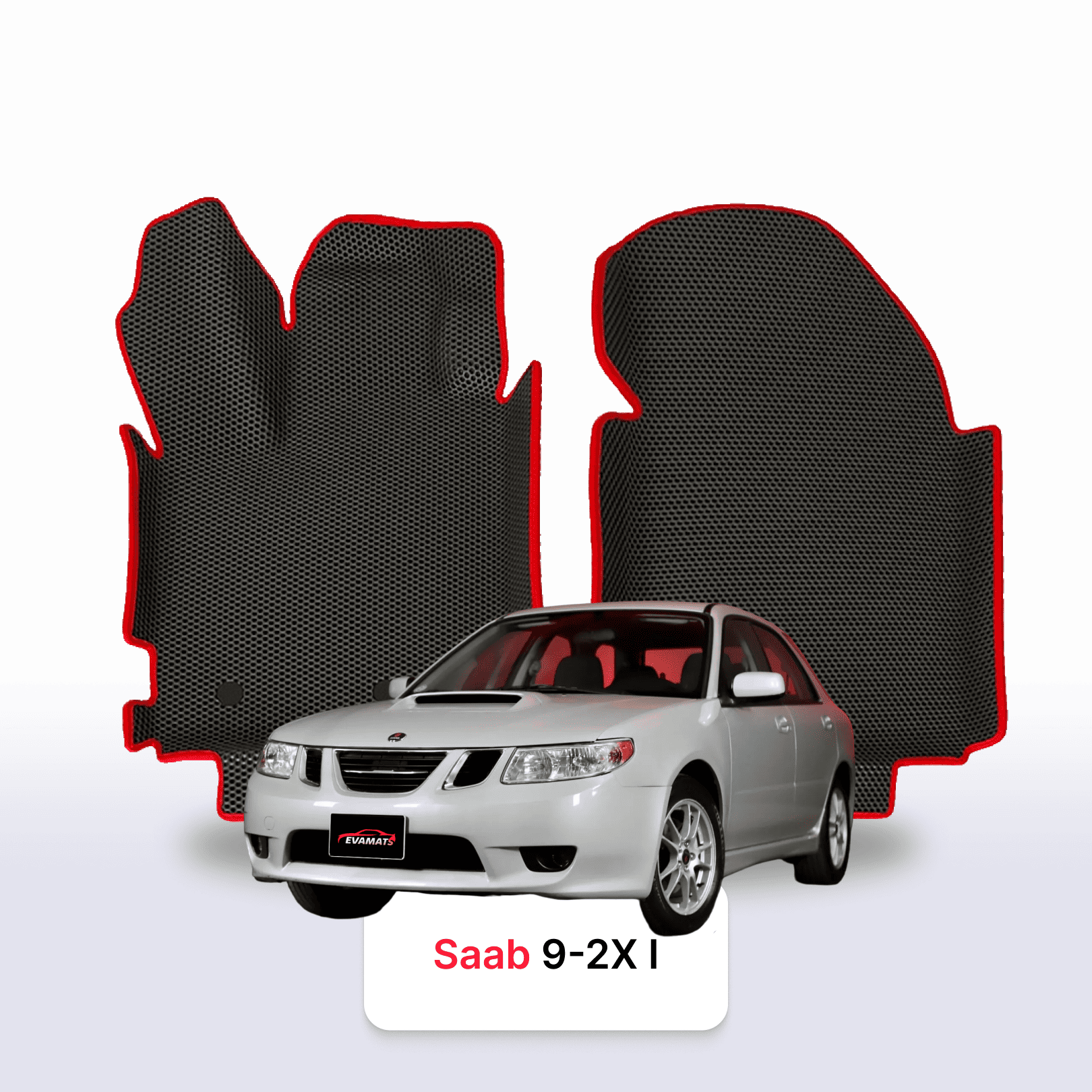 Car mats EVA for Saab 9-2X 1 gen 2004-2006 year STATION WAGON