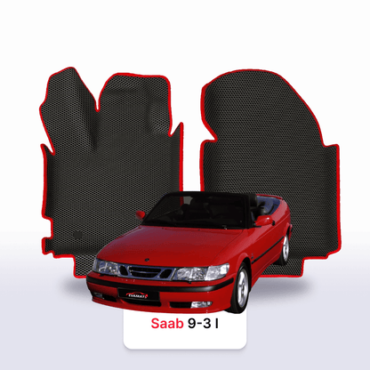 Car mats EVAMATS for Saab 9-3 1 gen 1998-2003 year CABRIO