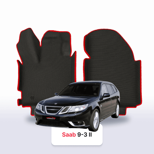 Car mats EVAMATS for Saab 9-3 2 gen 2002-2014 year STATION WAGON