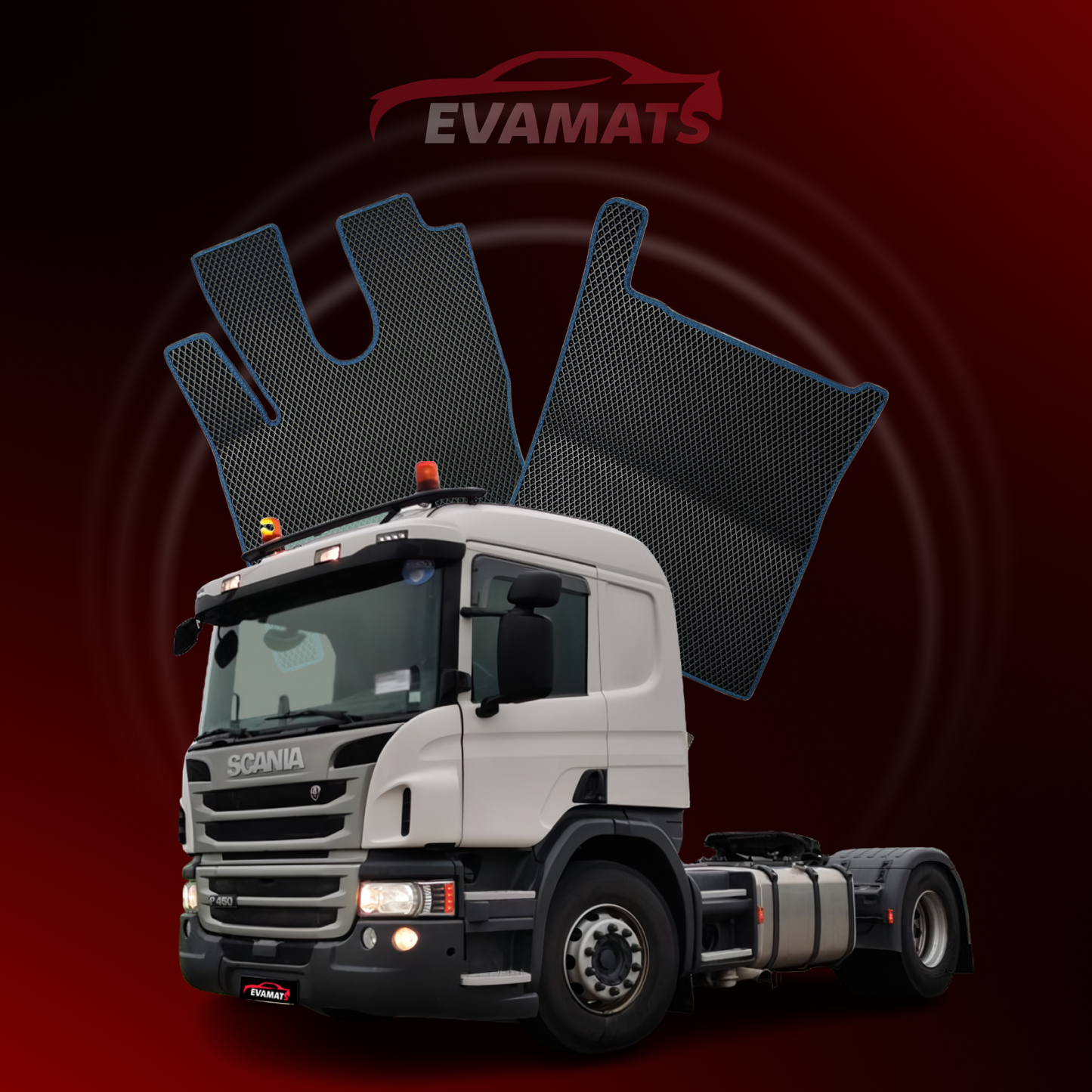 Car mats EVAMATS for Scania P450 1 gen 2009-2016 year TRUCK