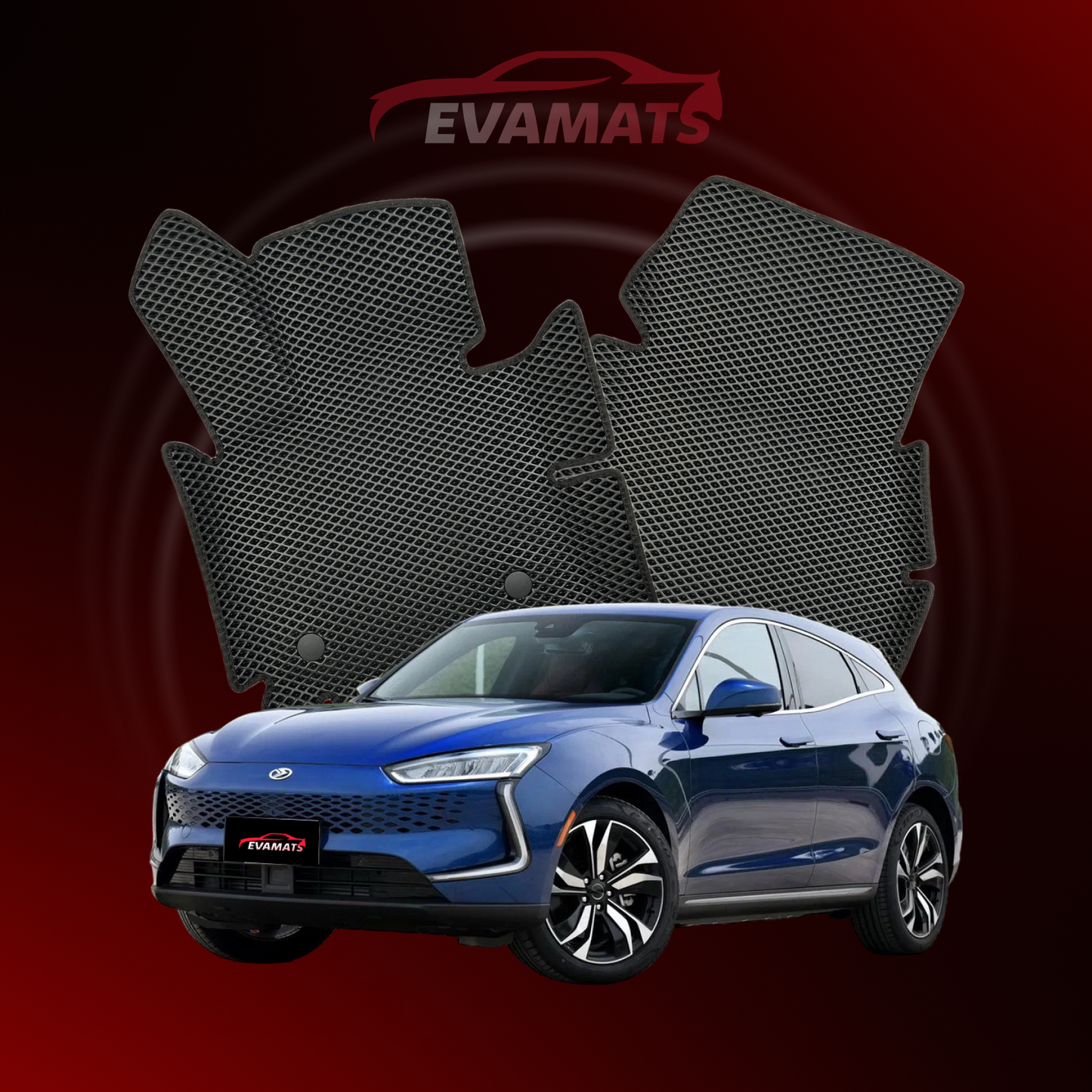 Tapis de voiture EVAMATS pour Seres SF5 1 génération 2019-2025 année SUV hybride