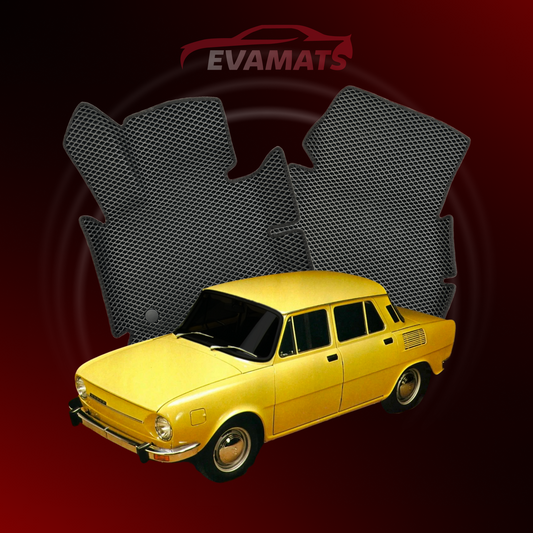 Alfombrillas de coche EVAMATS para Skoda Serie 100 año 1969-1992 SEDAN