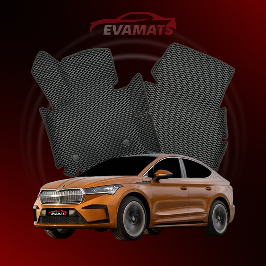 Car mats EVAMATS for Skoda Enyaq COUPE 1 gen 2022-2025 year SUV