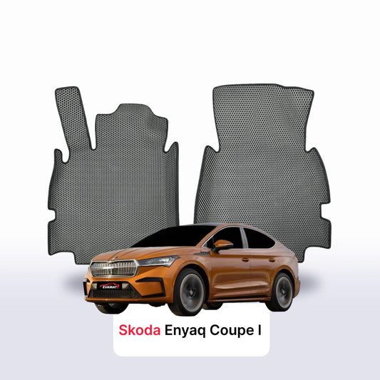 Car mats EVAMATS for Skoda Enyaq COUPE 1 gen 2022-2028 year SUV