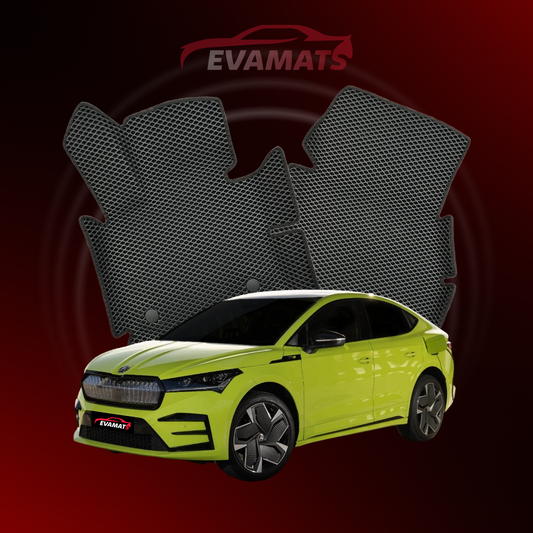 Alfombrillas de coche EVAMATS para Skoda Enyaq COUPE RS 1ª generación año 2022-2025 SUV