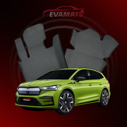 Tappetini per auto EVAMATS per Skoda Enyaq RS 1 generazione 2022-2025 anno SUV