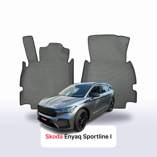 Car mats EVAMATS for Skoda Enyaq Sportline 1 gen 2020-2027 year SUV