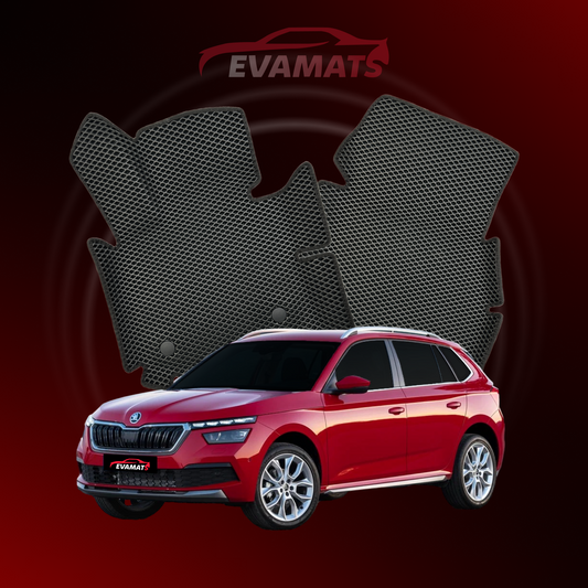 Car mats EVAMATS for Skoda Kamiq 1 gen 2018-2025 year SUV