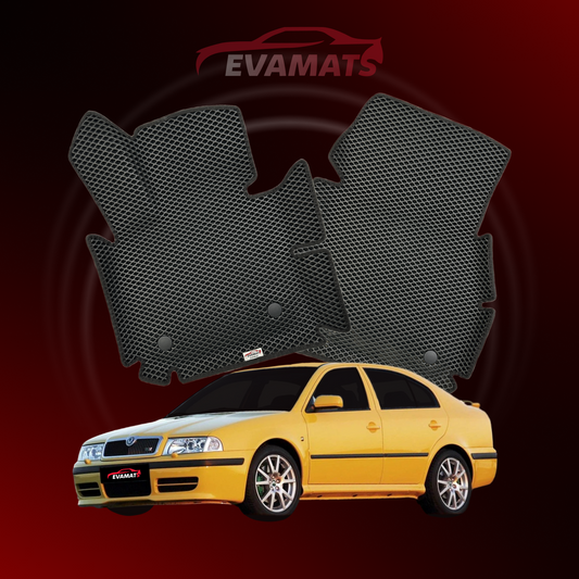 Alfombrillas de coche EVAMATS para Skoda Octavia RS(A4) 1ª generación año 2001-2006 LIFTBACK