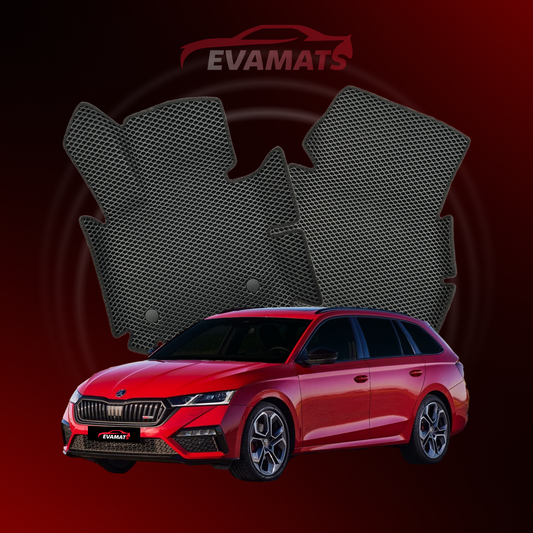 Tappetini per auto EVAMATS per Skoda Octavia RS(A8) 4 generazione 2020-2025 anno STATION WAGON