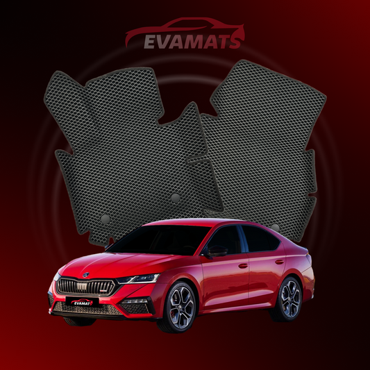 Tapis de voiture EVAMATS pour Skoda Octavia RS(A8) 4 gen 2020-2025 année LIFTBACK