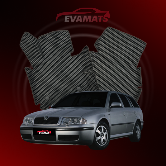 Alfombrillas de coche EVAMATS para Skoda Octavia(A4) 2ª generación año 1996-2000 STATION WAGON