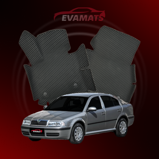 Car mats EVAMATS for Skoda Octavia(A4) 2 gen 1996-2000 year LIFTBACK